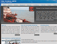 Tablet Screenshot of cenatechnical.com
